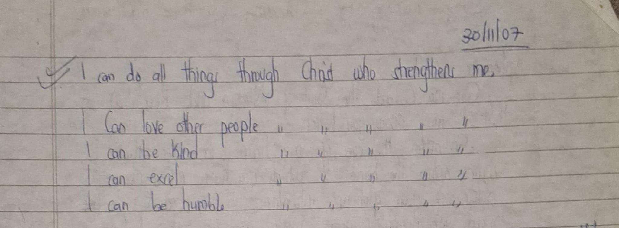 A Declaration I Wrote as a Teenager